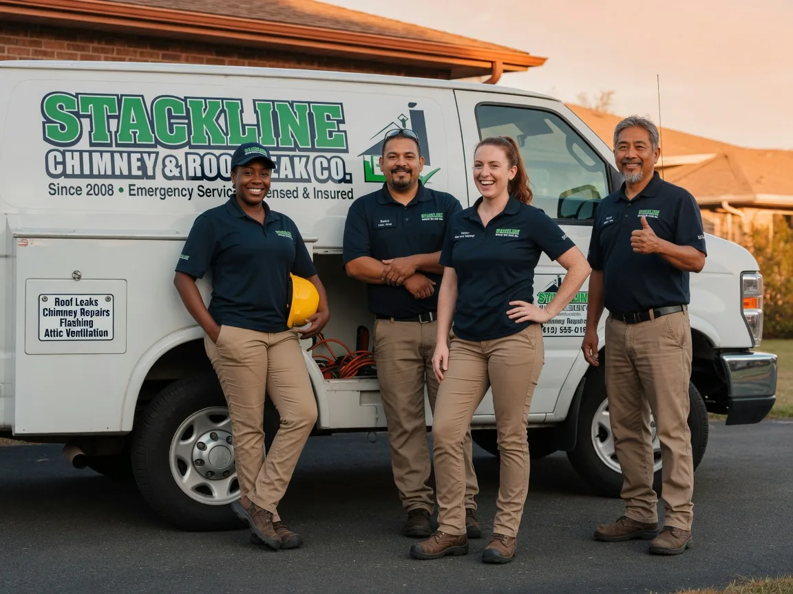 Chimney flashing repair company in Upland, CA